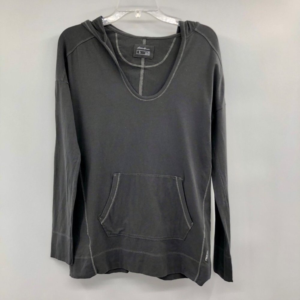 Women’s Eddie Bauer Hoodie Womens M Used Dark Gray Lightweight